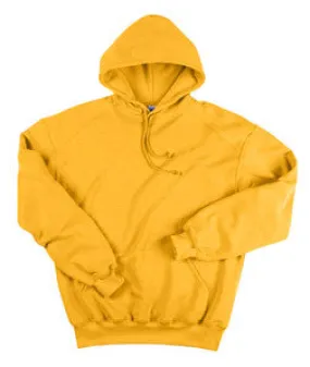 1254 Badger Adult Blended Hooded Sweatshirt Gold