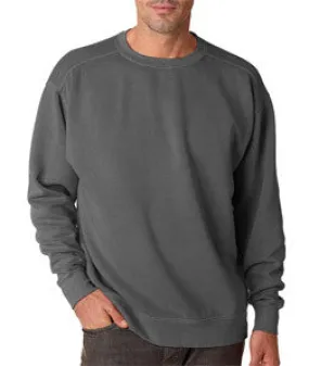 1566 Chouinard Adult Crew-Neck Blended Sweatshirt Pepper Pgmdye