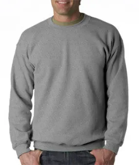 18000 Gildan Adult Heavy BlendCrew Neck Sweatshirt Sport Grey (50/50)