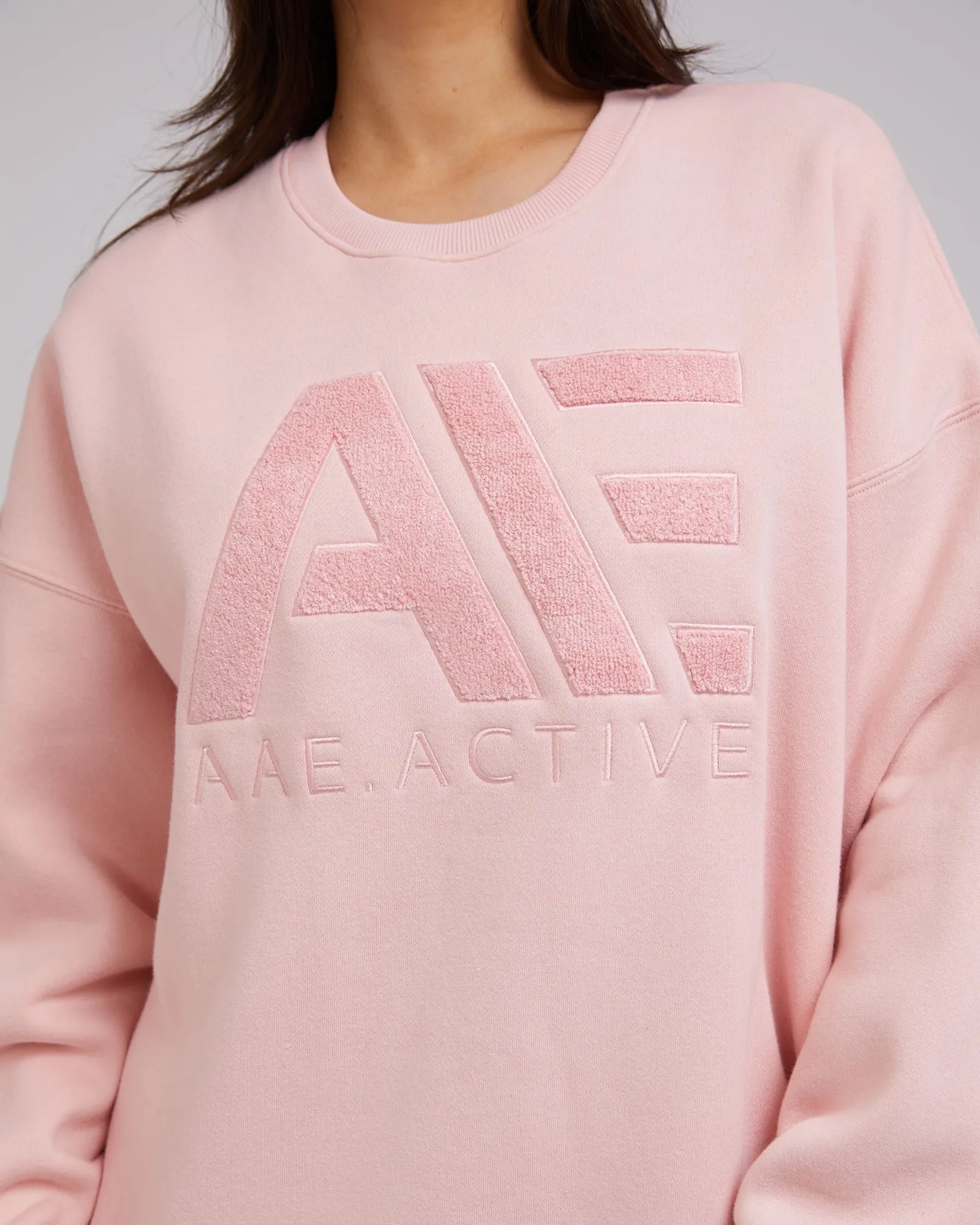 All About Eve Base Active Crew - Pink
