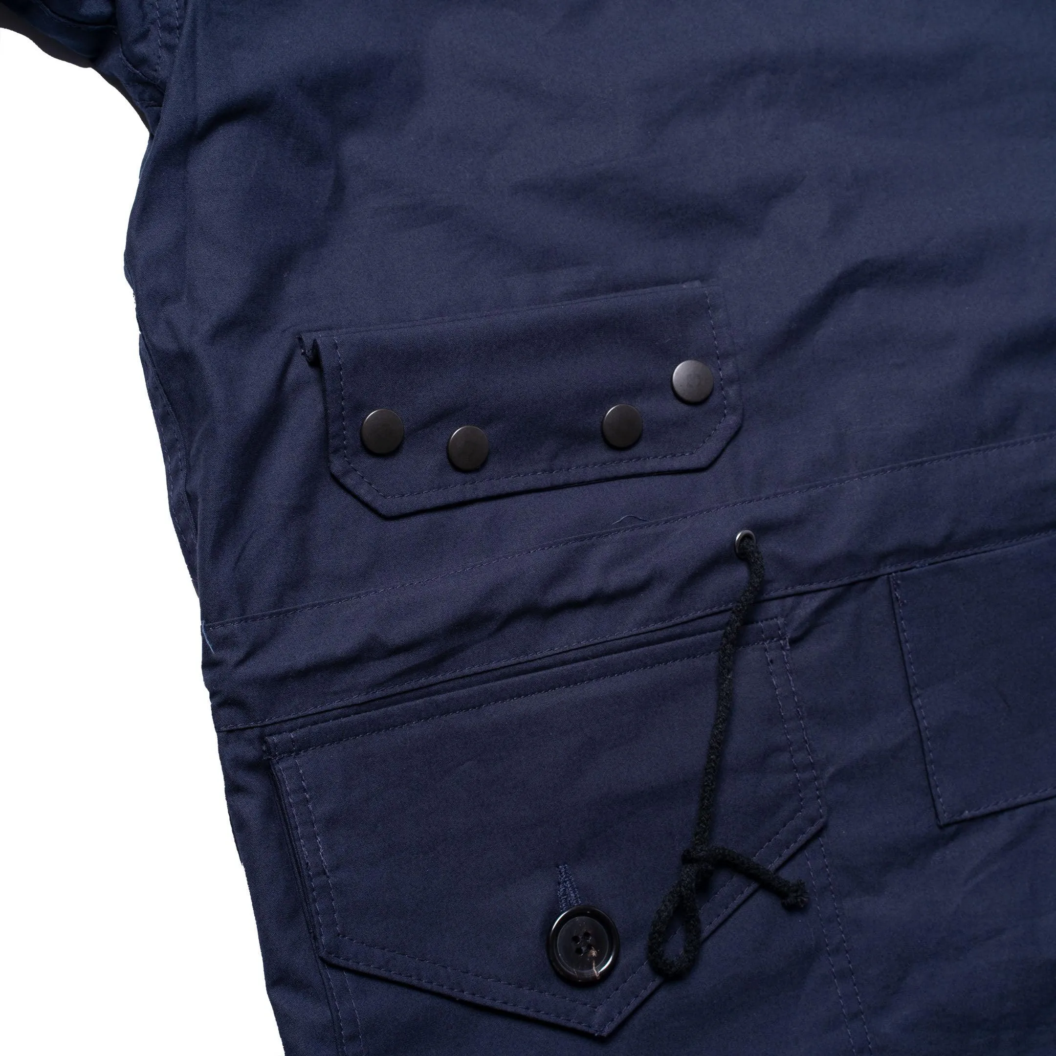 Allevol Reversible Pullover Smock Navy/Beige