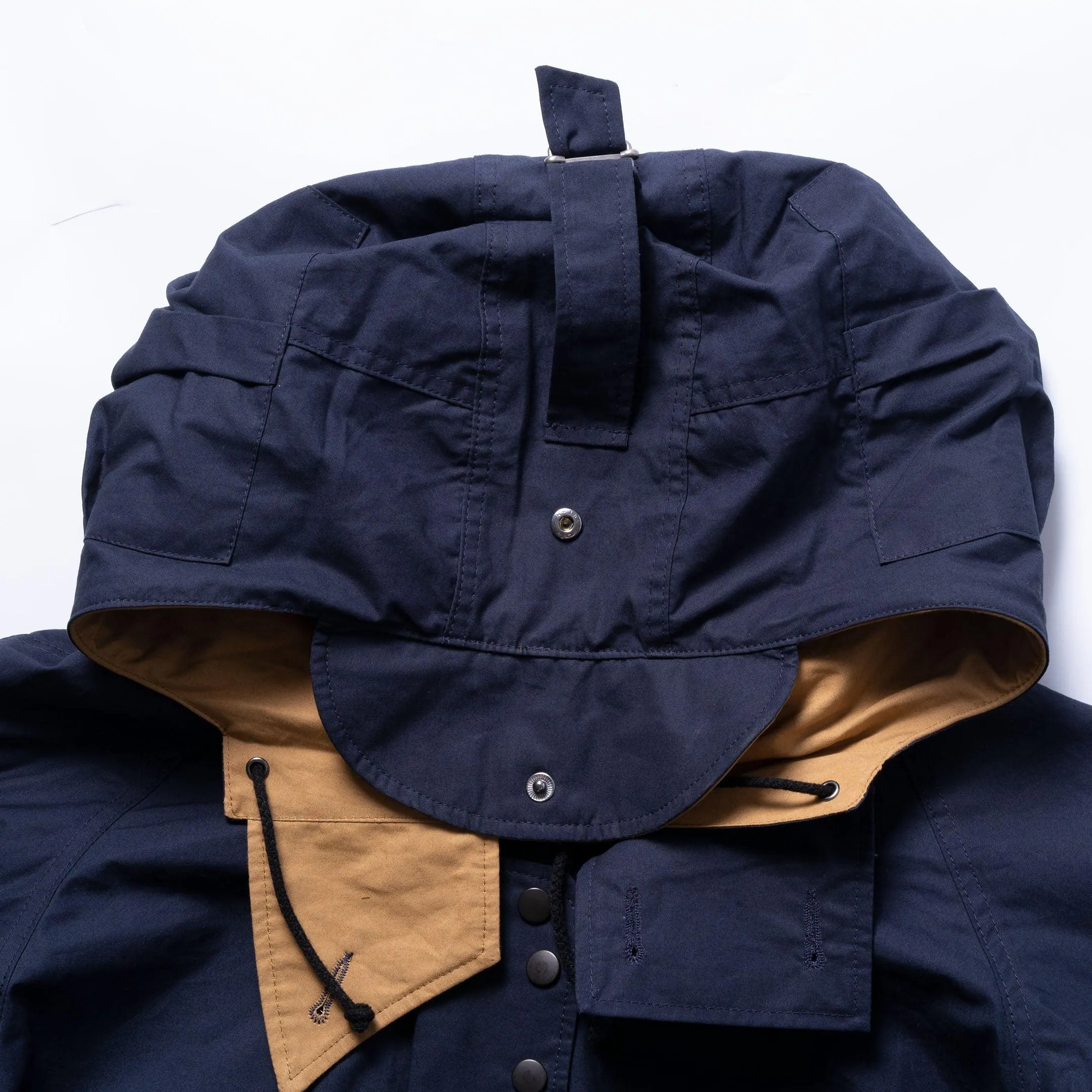Allevol Reversible Pullover Smock Navy/Beige