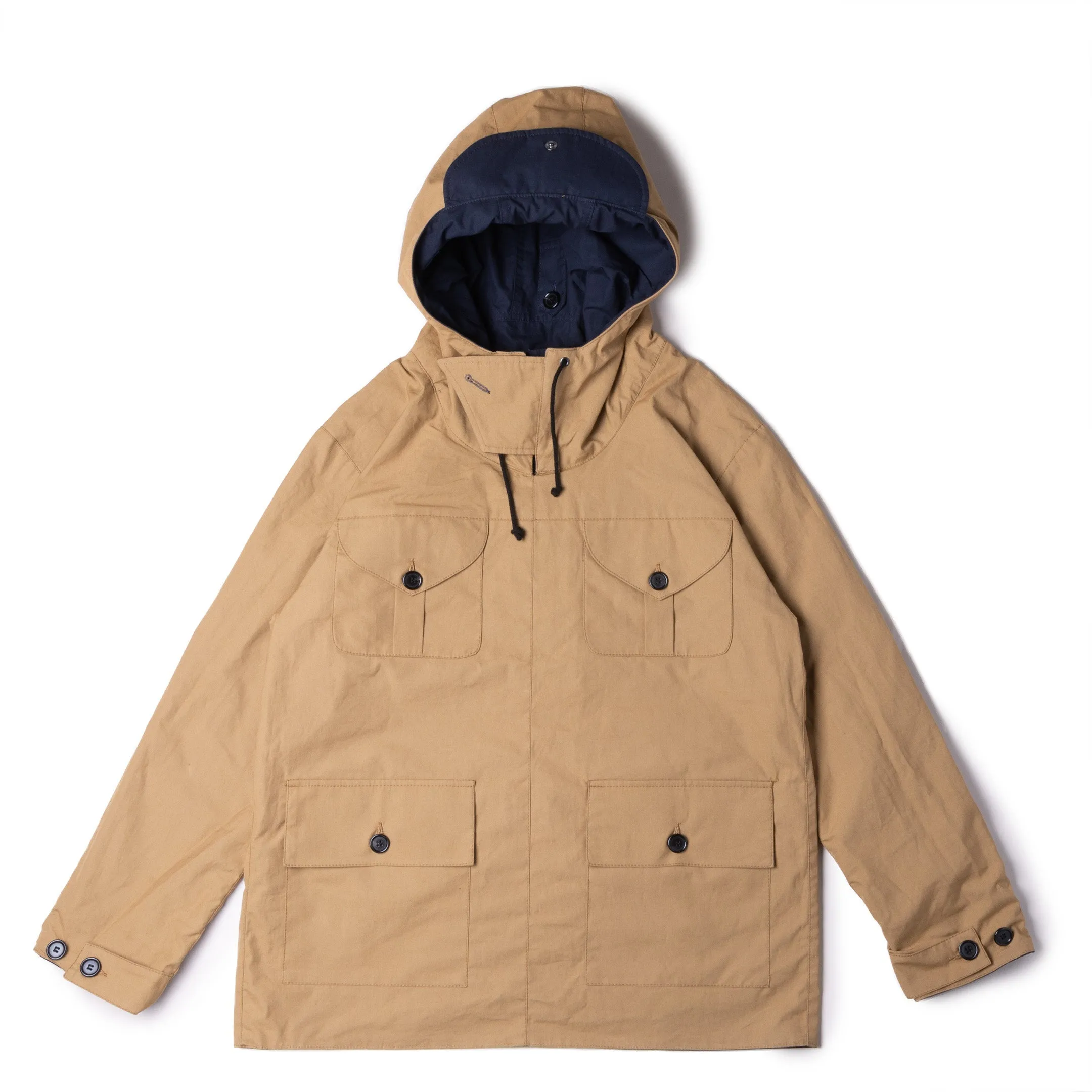 Allevol Reversible Pullover Smock Navy/Beige