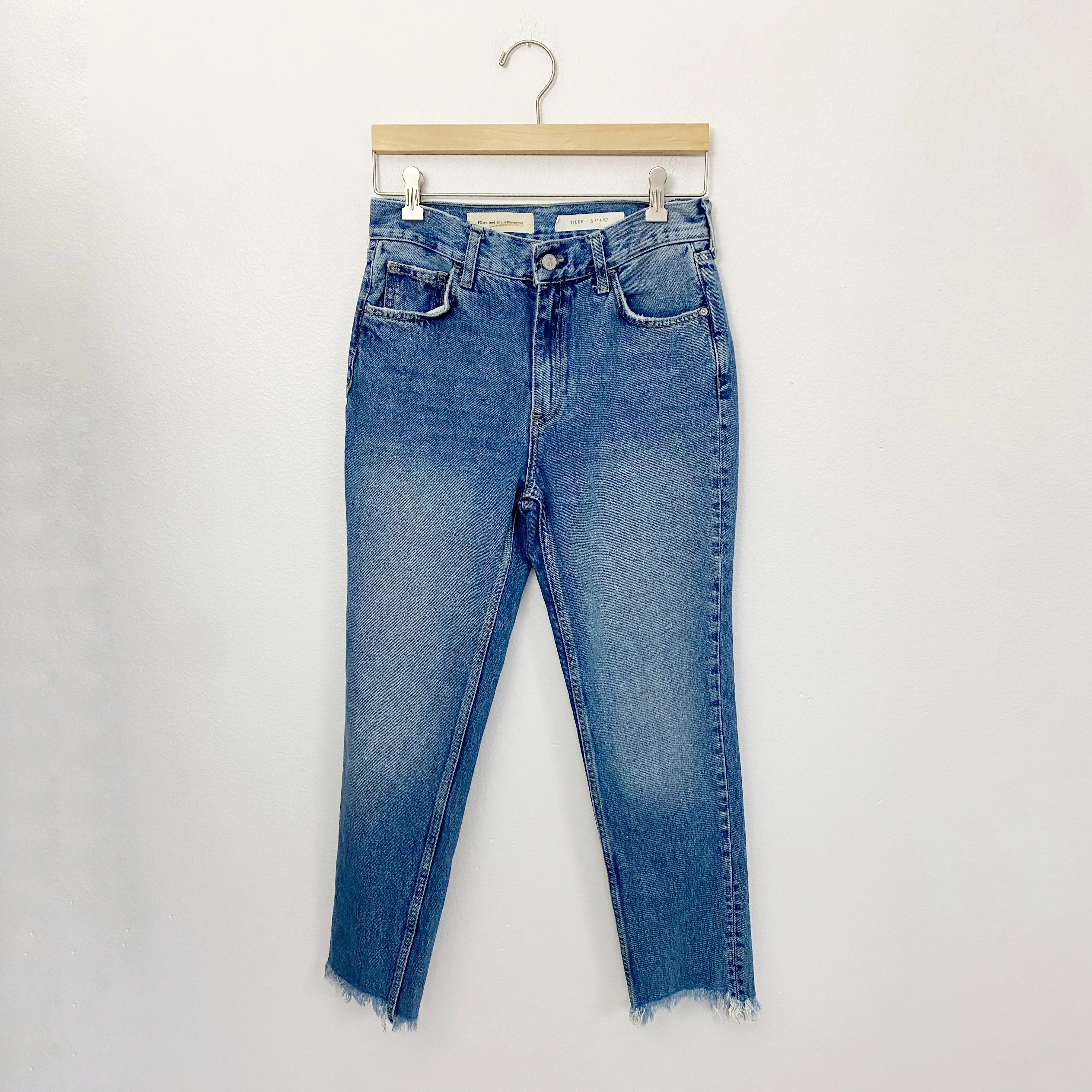Anthropologie Pilco TILDE Raw Hem Jeans 27
