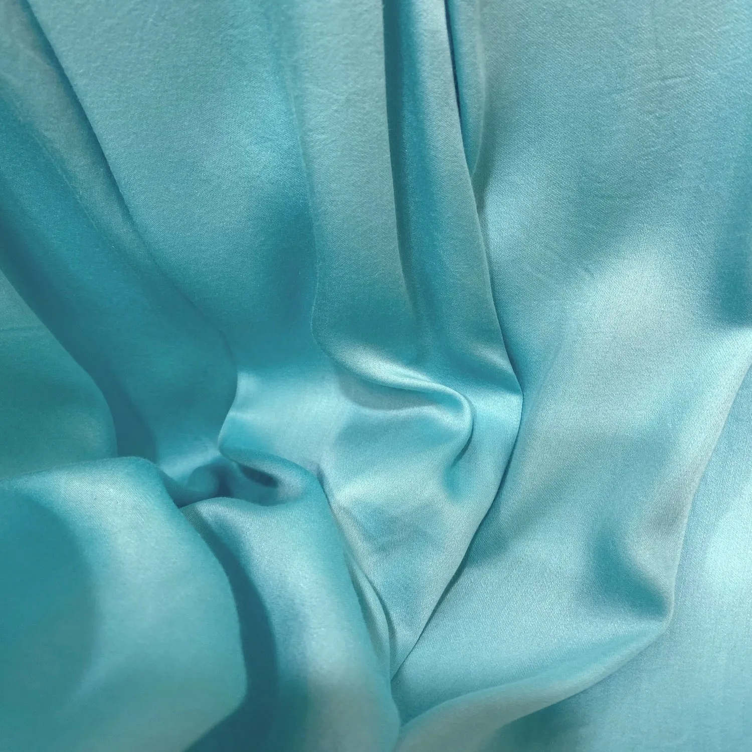 Aqua Blue Lightweight Parker Jacket - Keeping It Kool