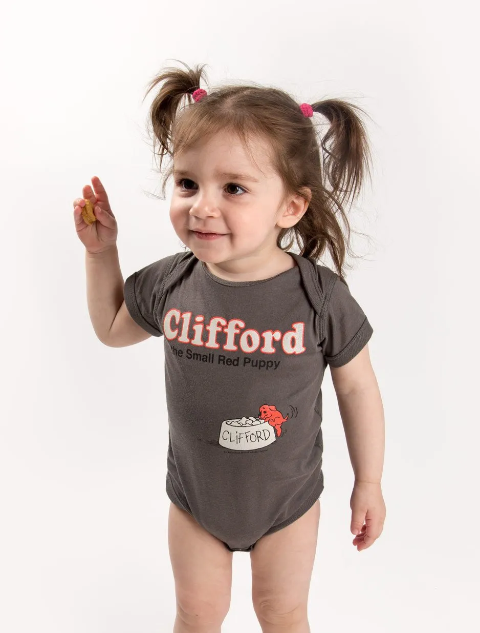 Baby Clifford the Small Red Puppy bodysuit