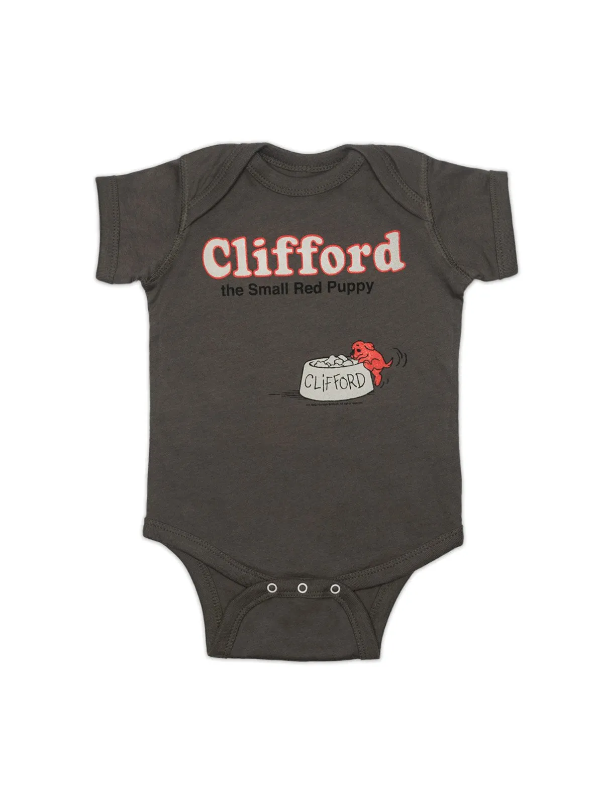 Baby Clifford the Small Red Puppy bodysuit