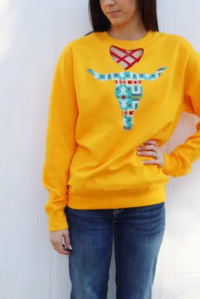 Blaze Turquoise Pullover