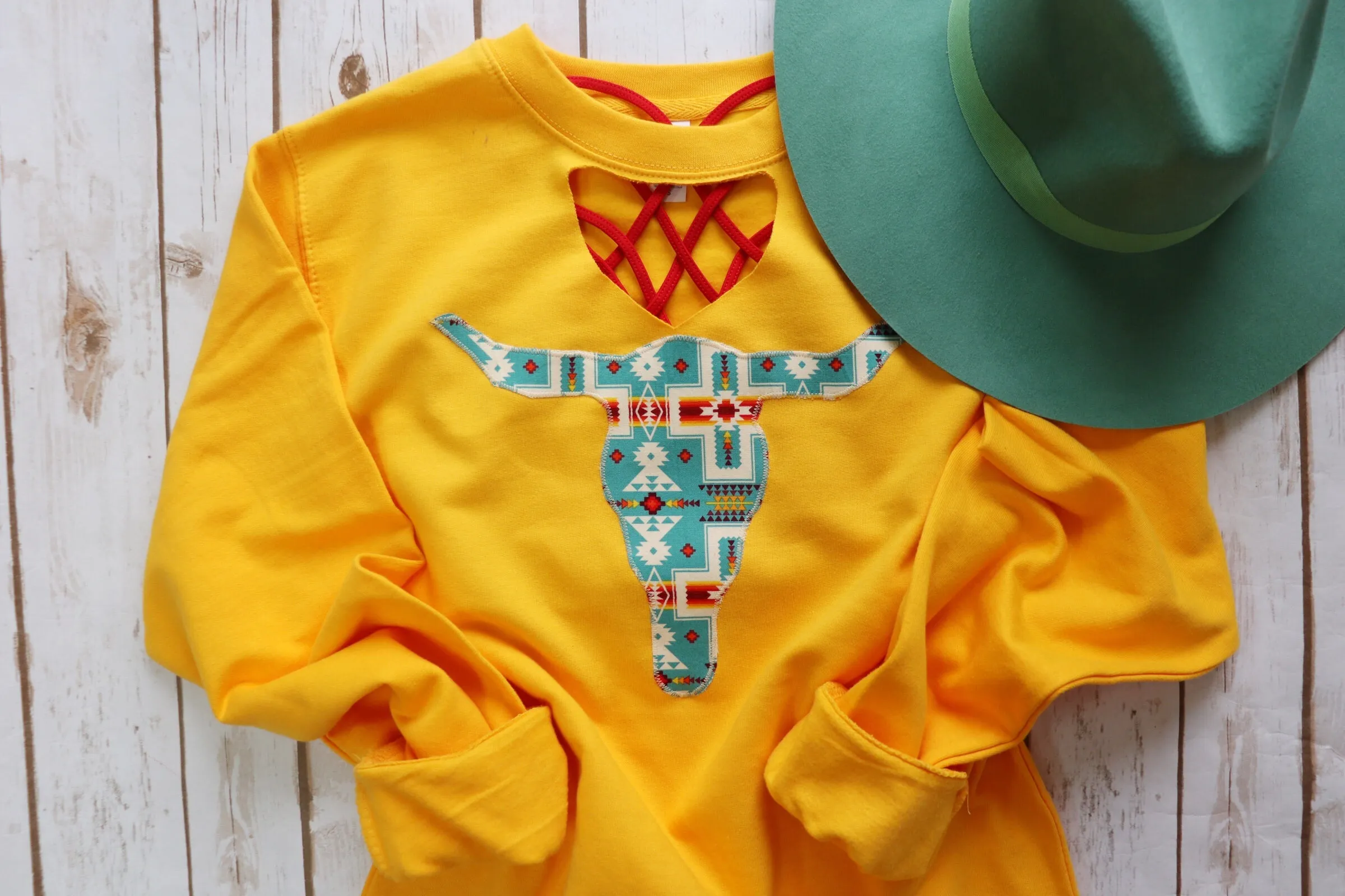Blaze Turquoise Pullover