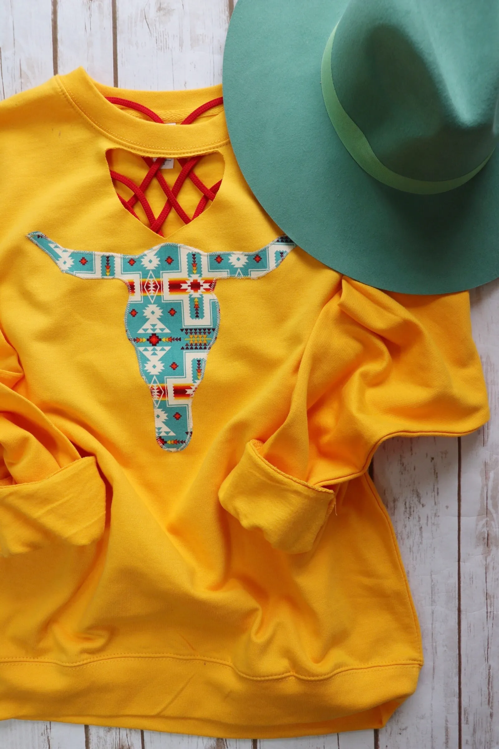 Blaze Turquoise Pullover