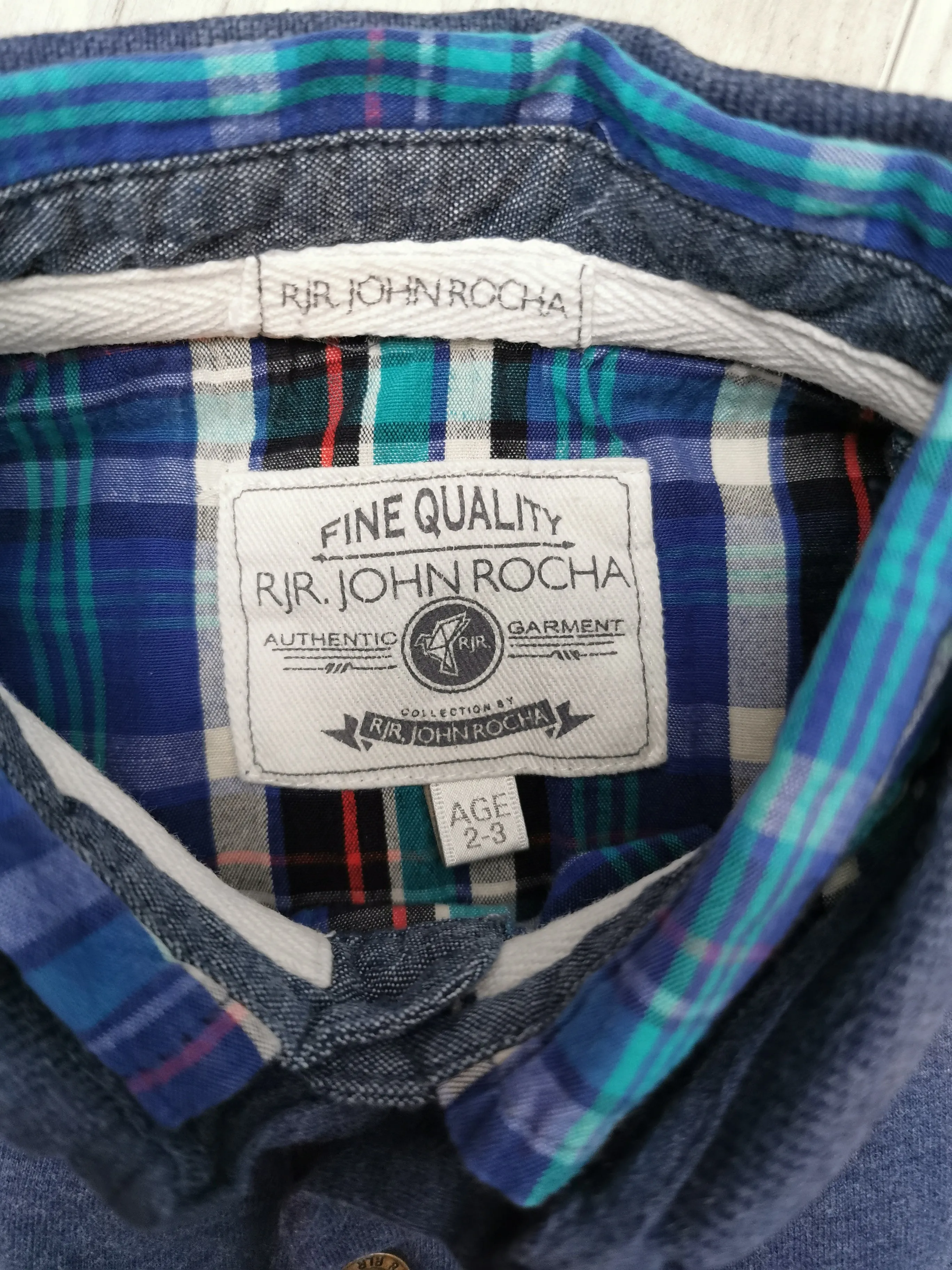 BOY SIZE 2/3 YEARS - RJR JOHN ROCHA / OKIE DOKIE, 2 Piece Mix N Match Outfit EUC B23