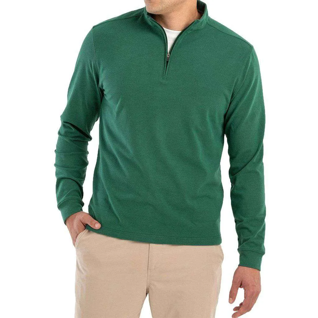 Brady Microfleece 1/4 Zip Pullover by Johnnie-O