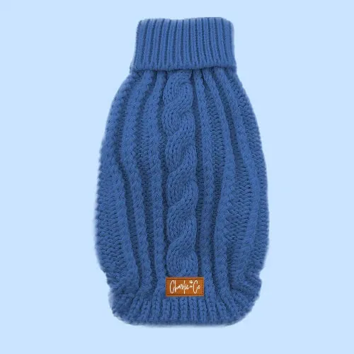 Charlie & co cable knit jumper - Dark blue