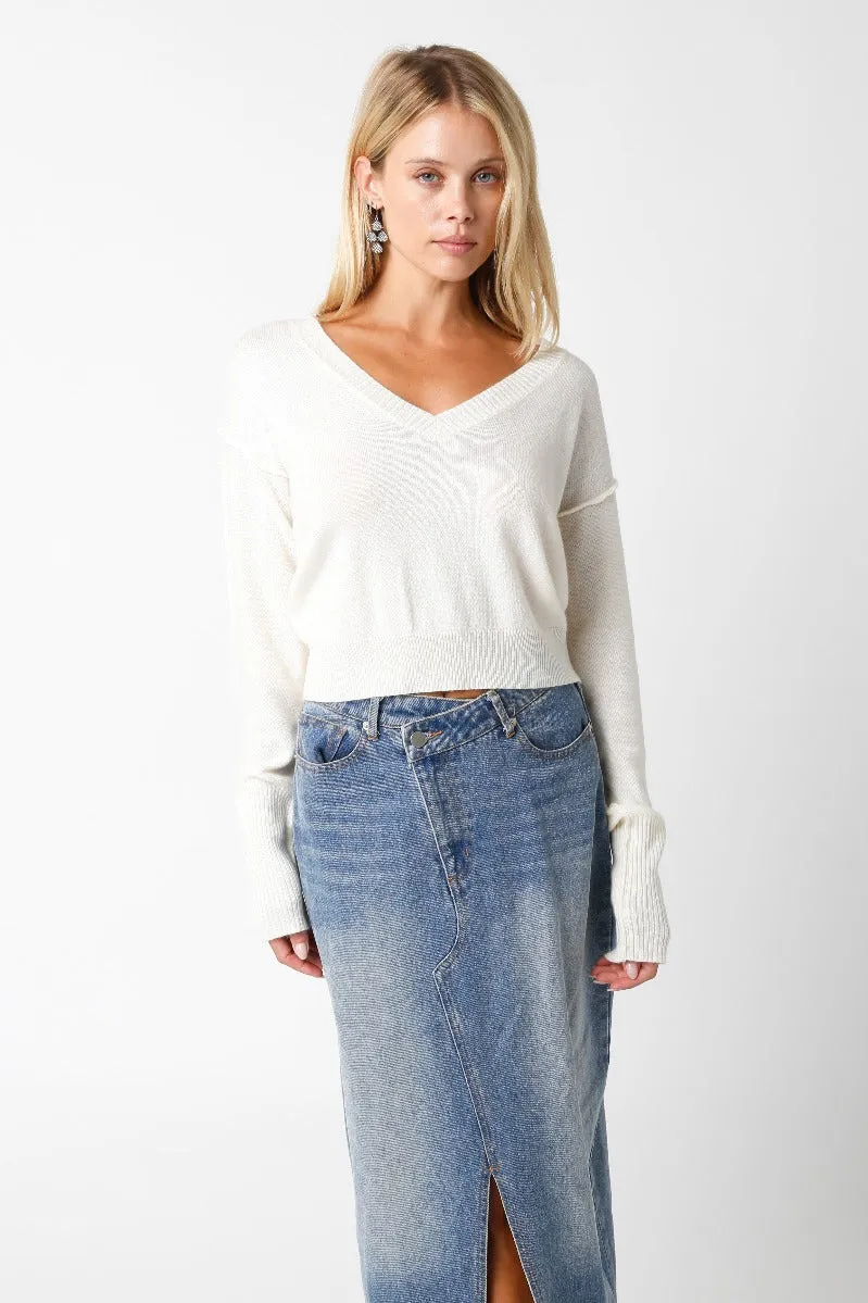 Chelsea V Neck Sweater