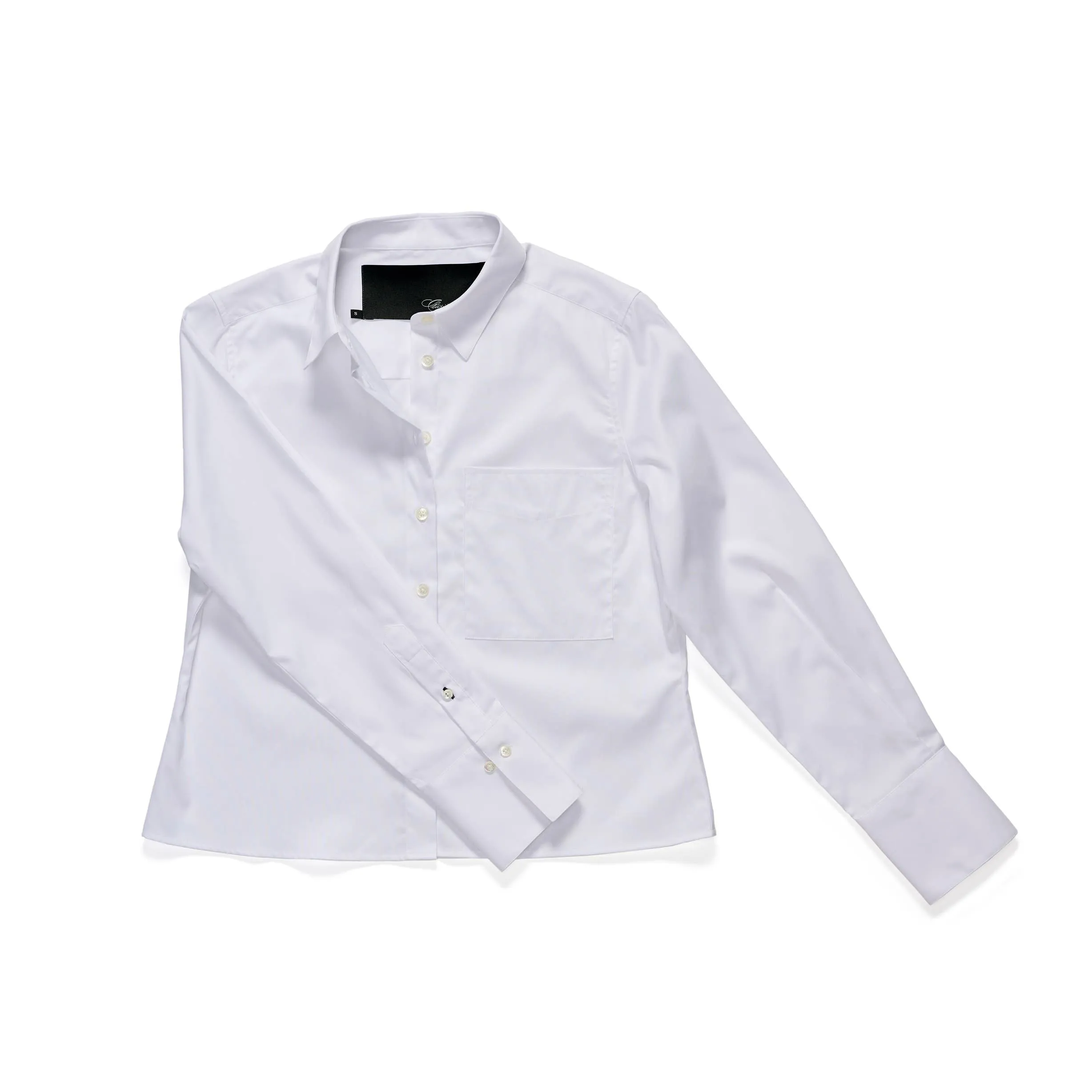 Claridge   King - The Crop in Crisp White: S