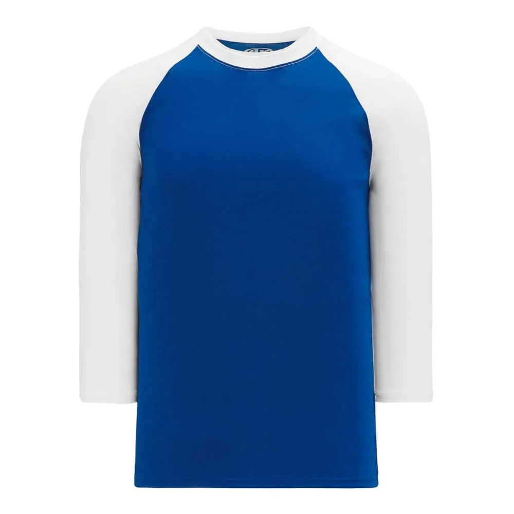 Classic 3-4 Sleeve Baseball Royal-White Shirt