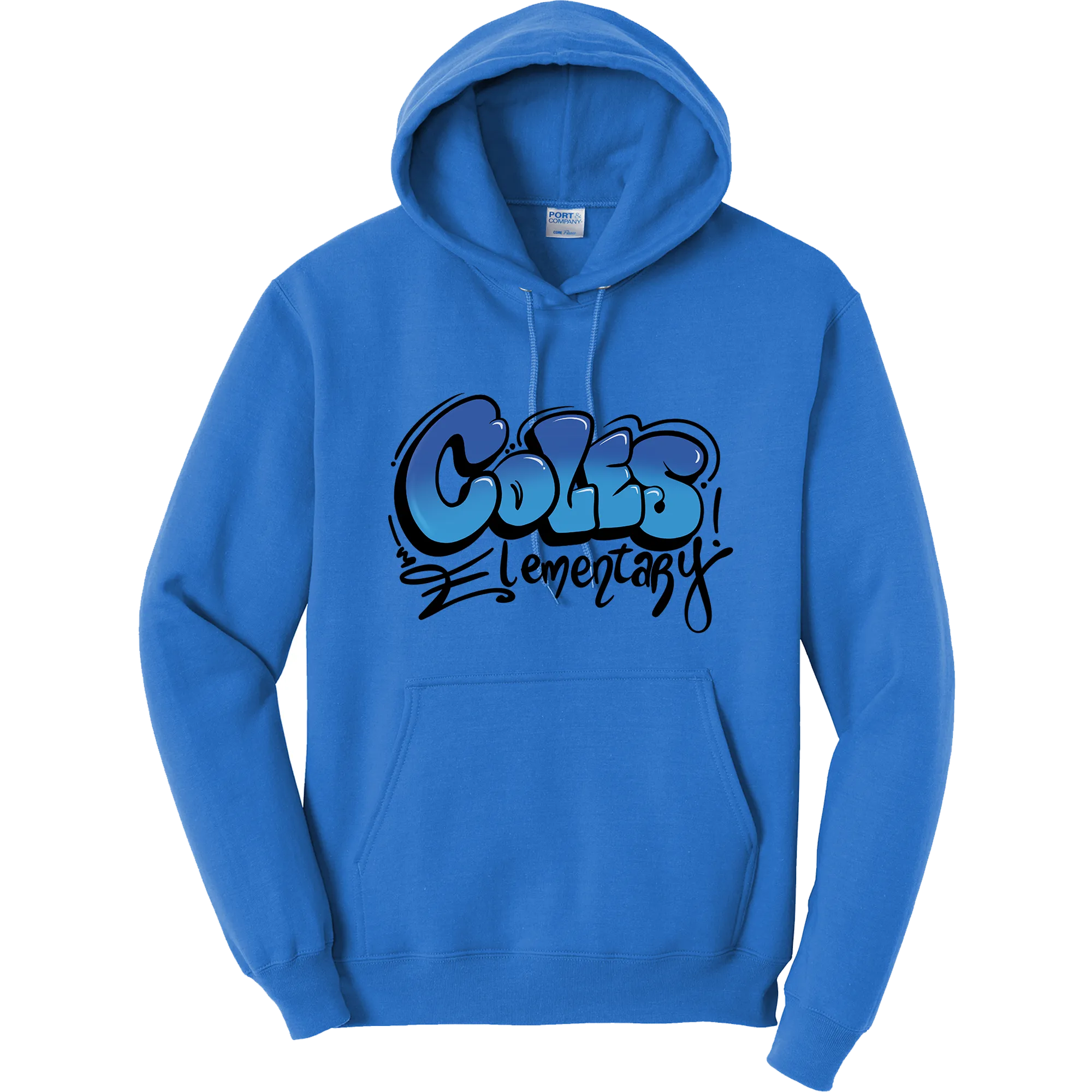 Coles Elementary Core Fleece Pullover Hooded Sweatshirt
