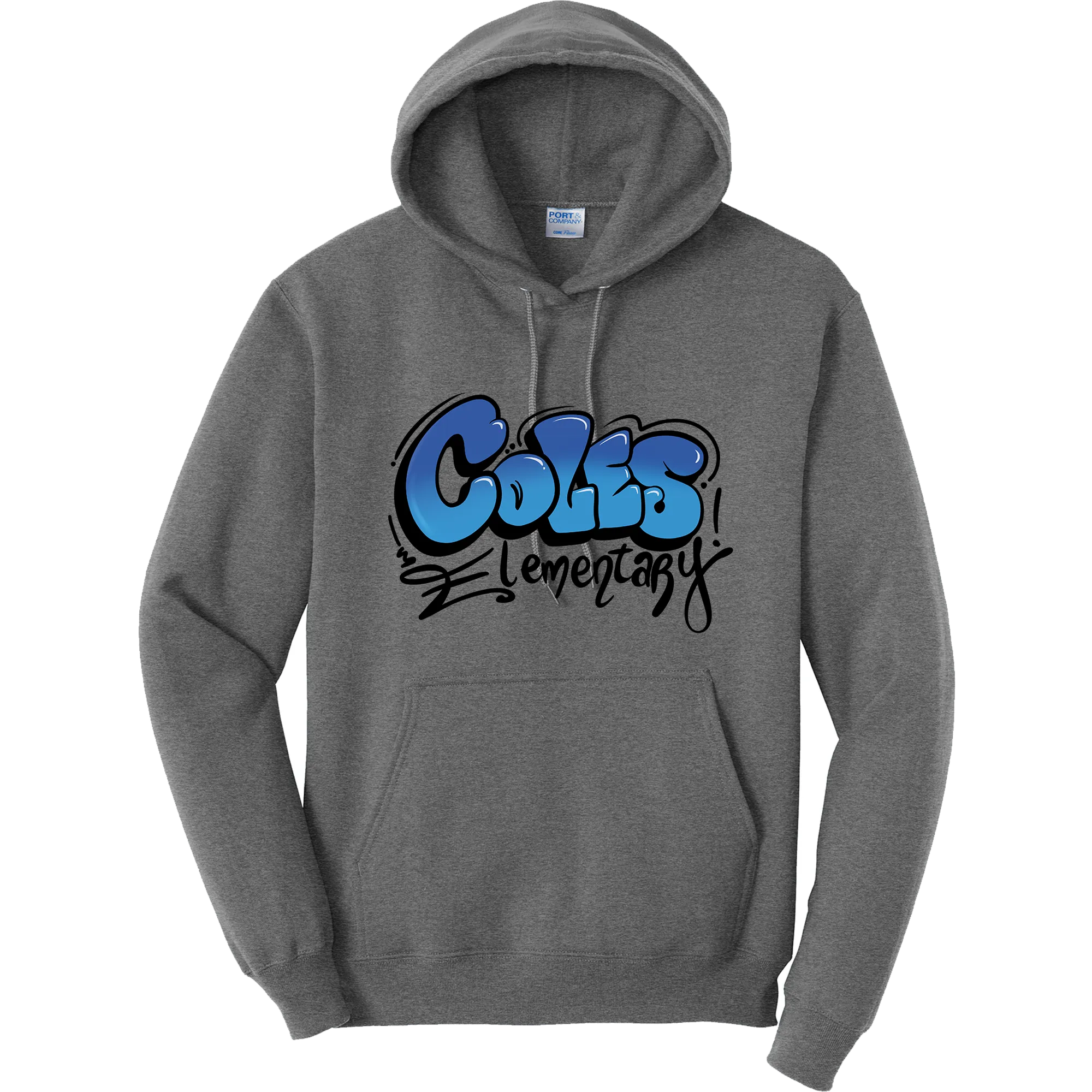 Coles Elementary Core Fleece Pullover Hooded Sweatshirt