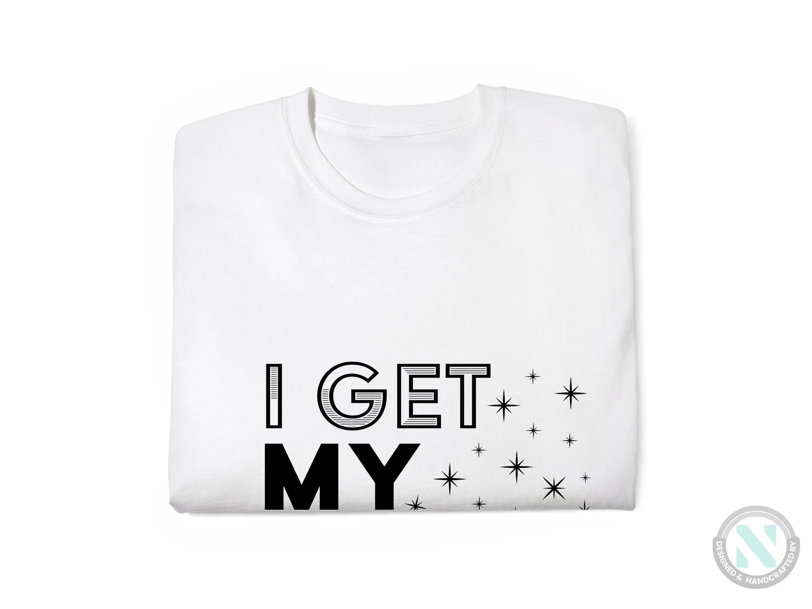 Custom Baby Boys Bodysuit with I Get Charm From Daddy Text