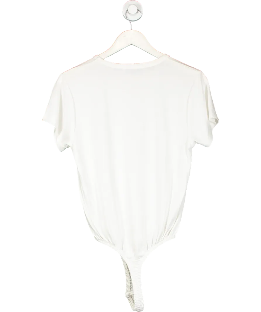 De Rococo White T Shirt Bodysuit UK S