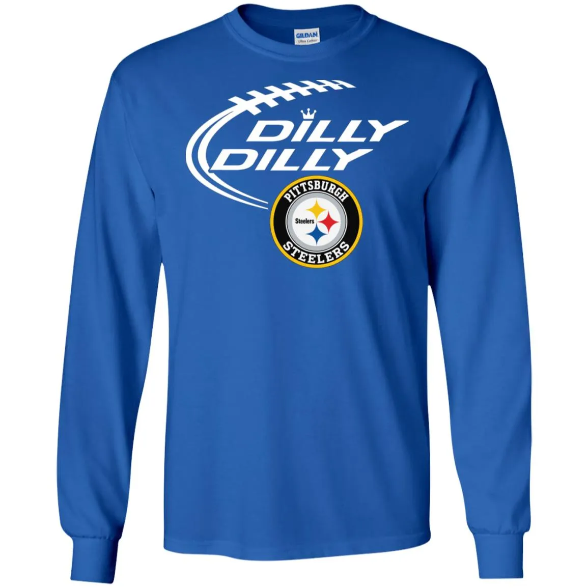 Dilly Dilly Pittsburgh Steelers Nfl Football Men Long SLeeve Shirt