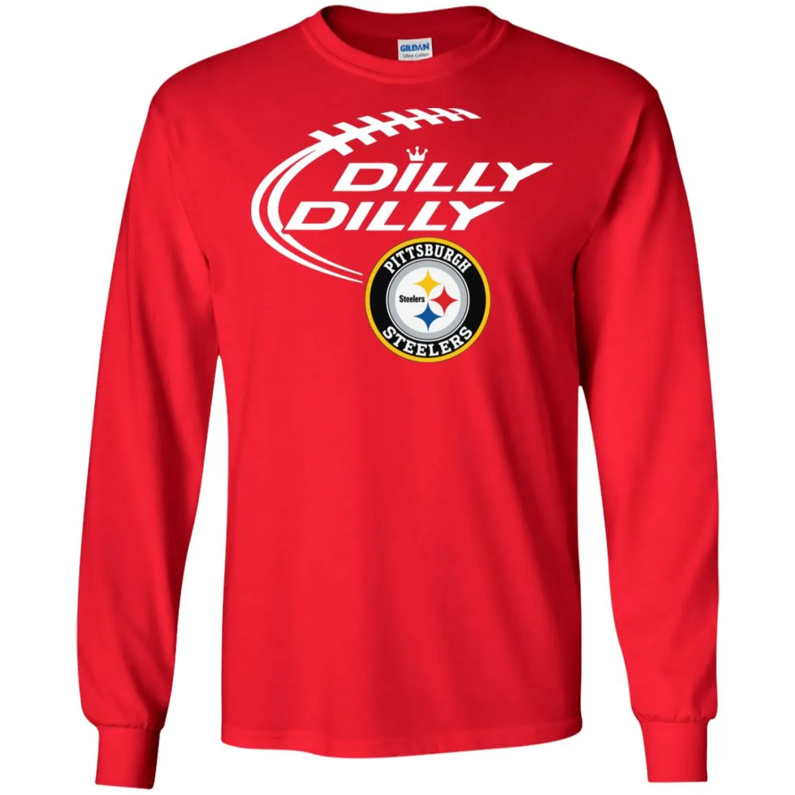 Dilly Dilly Pittsburgh Steelers Nfl Football Men Long SLeeve Shirt