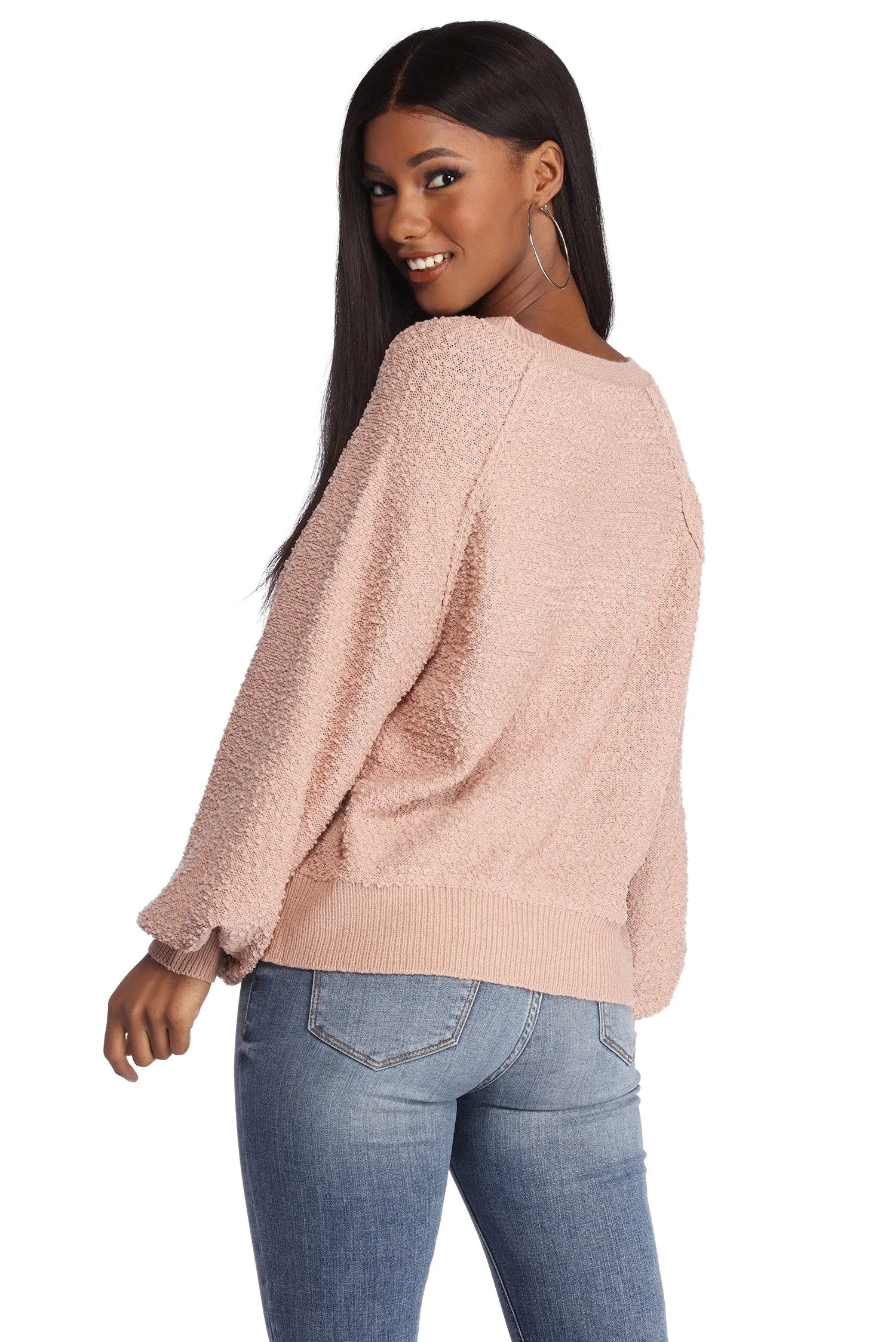 Dreamy Knit Long Sleeve Top