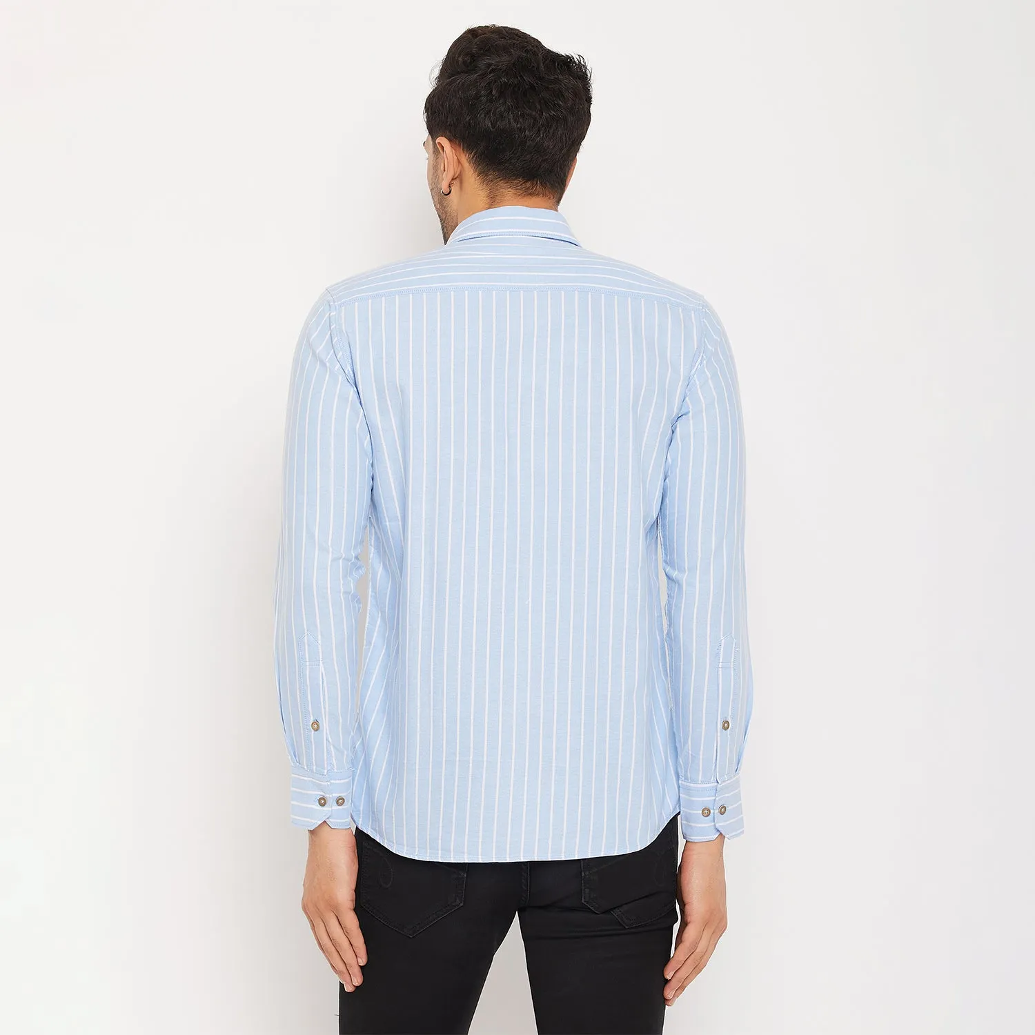 Duke Stardust Men Cotton Full Sleeve Shirt (SDO8STO)
