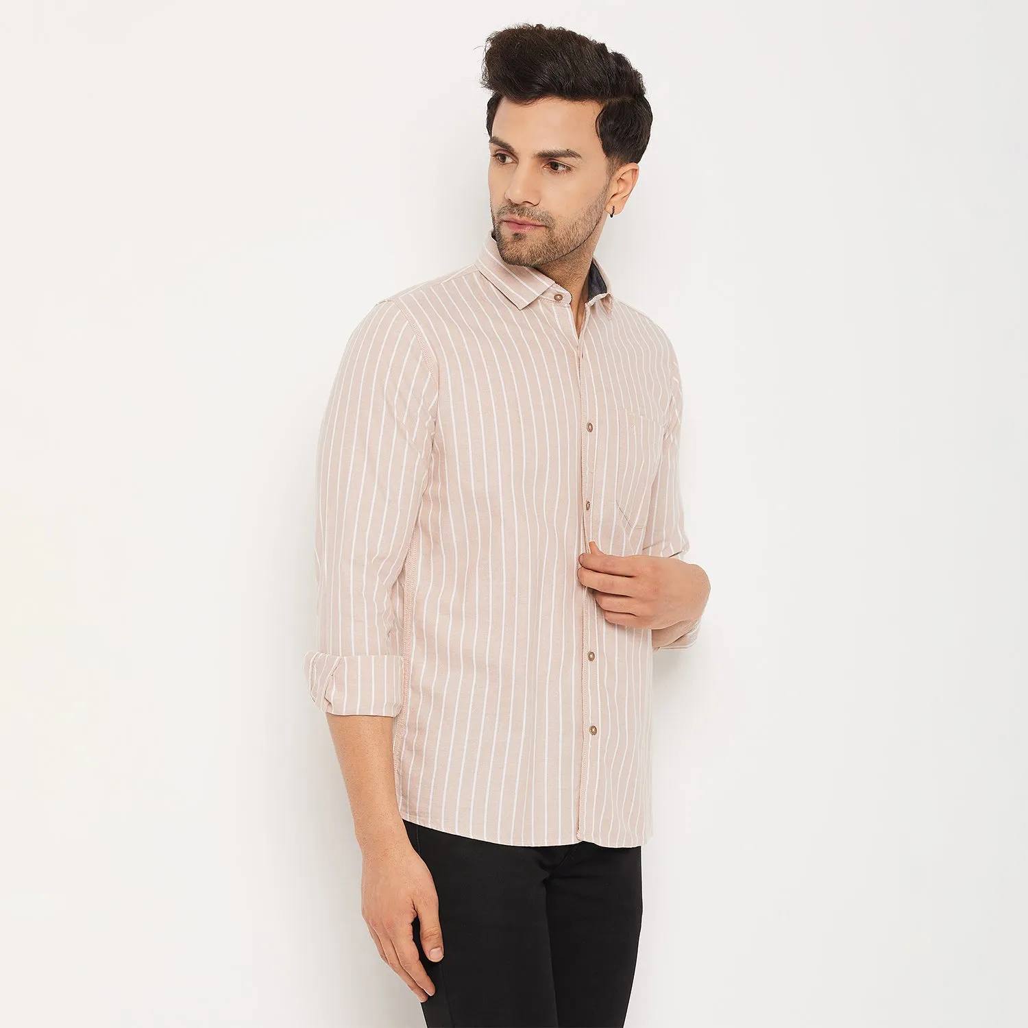 Duke Stardust Men Cotton Full Sleeve Shirt (SDO8STO)