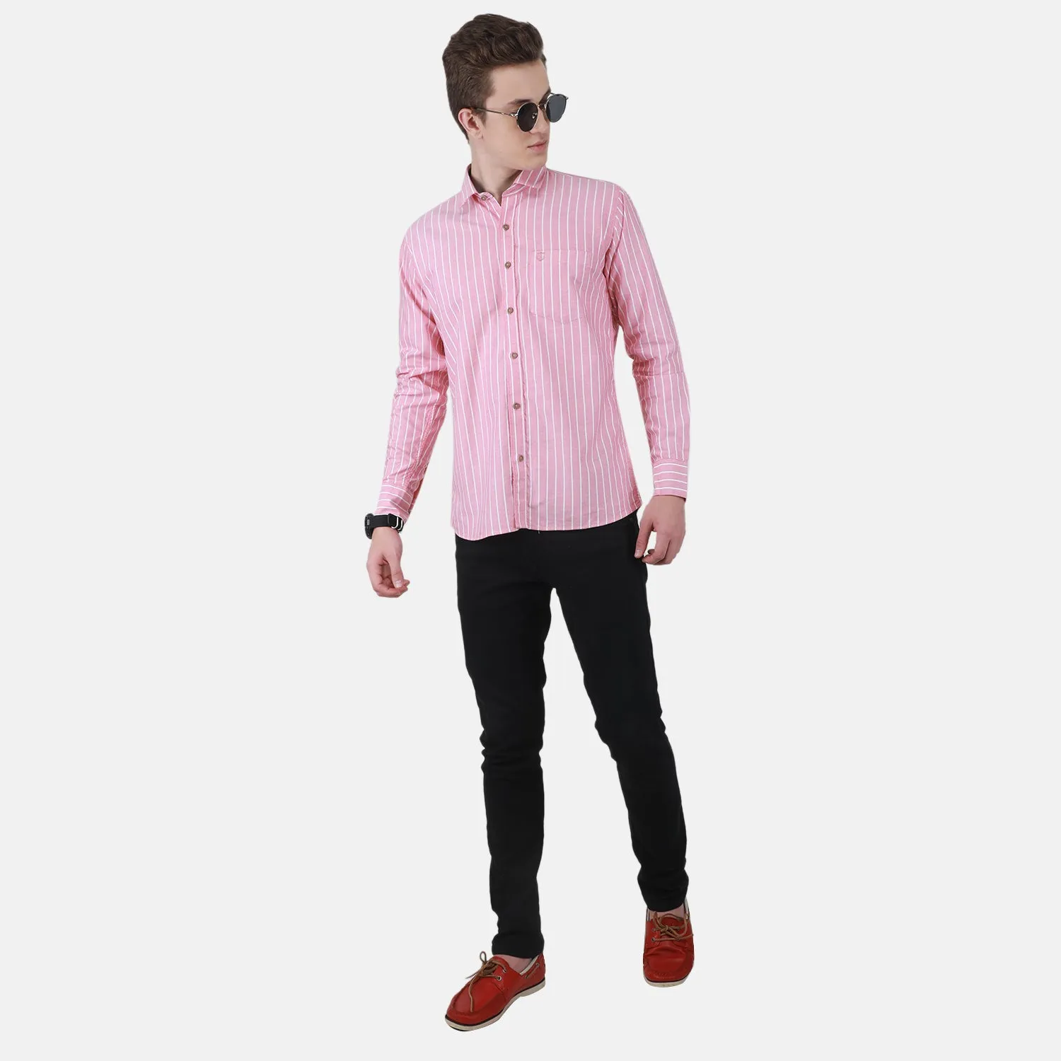 Duke Stardust Men Cotton Full Sleeve Shirt (SDO8STO)