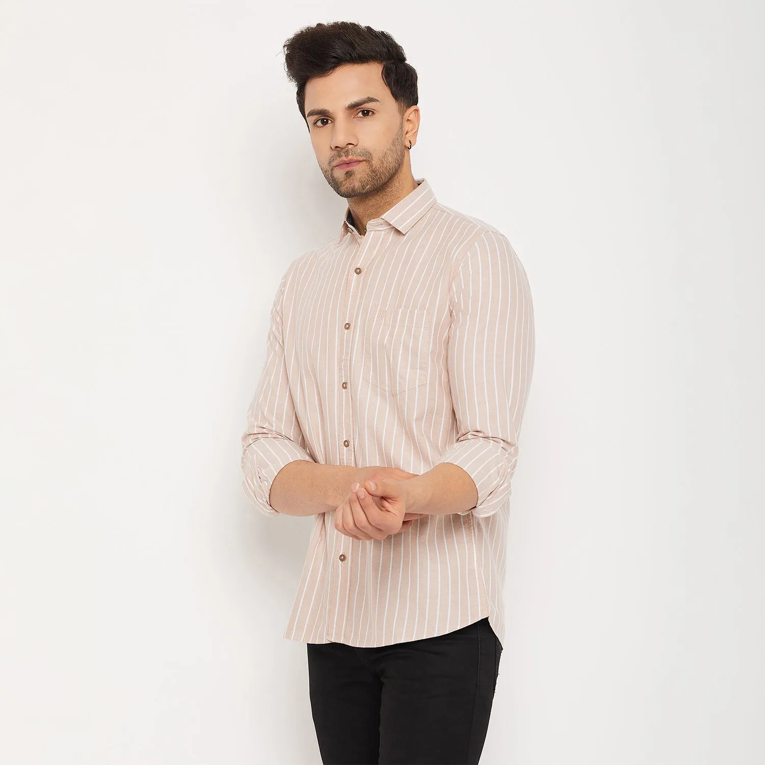Duke Stardust Men Cotton Full Sleeve Shirt (SDO8STO)