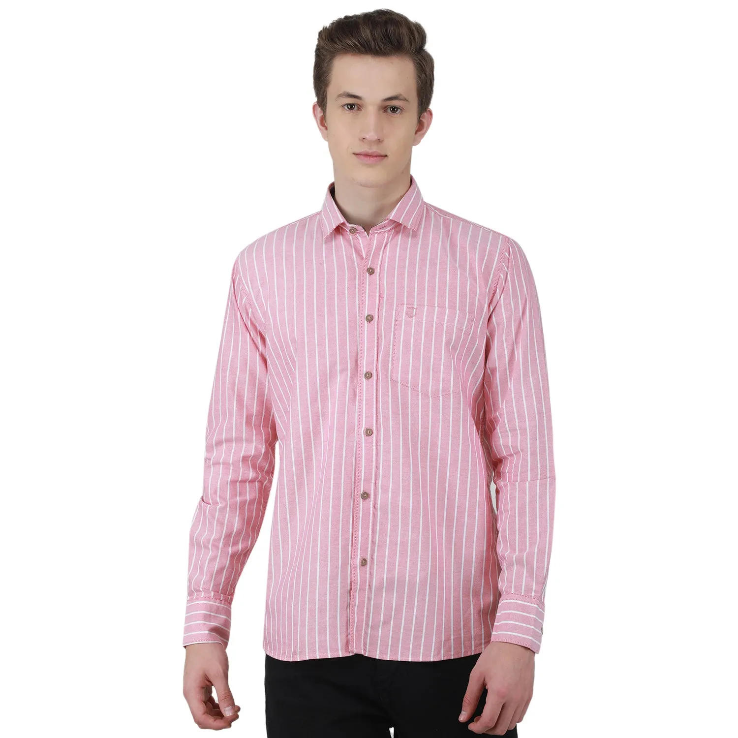 Duke Stardust Men Cotton Full Sleeve Shirt (SDO8STO)