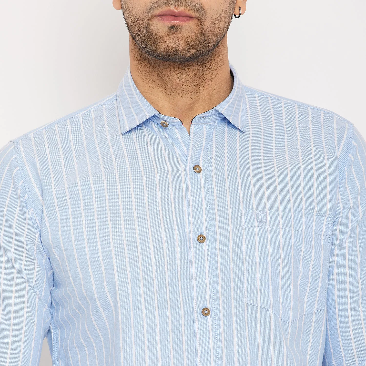 Duke Stardust Men Cotton Full Sleeve Shirt (SDO8STO)