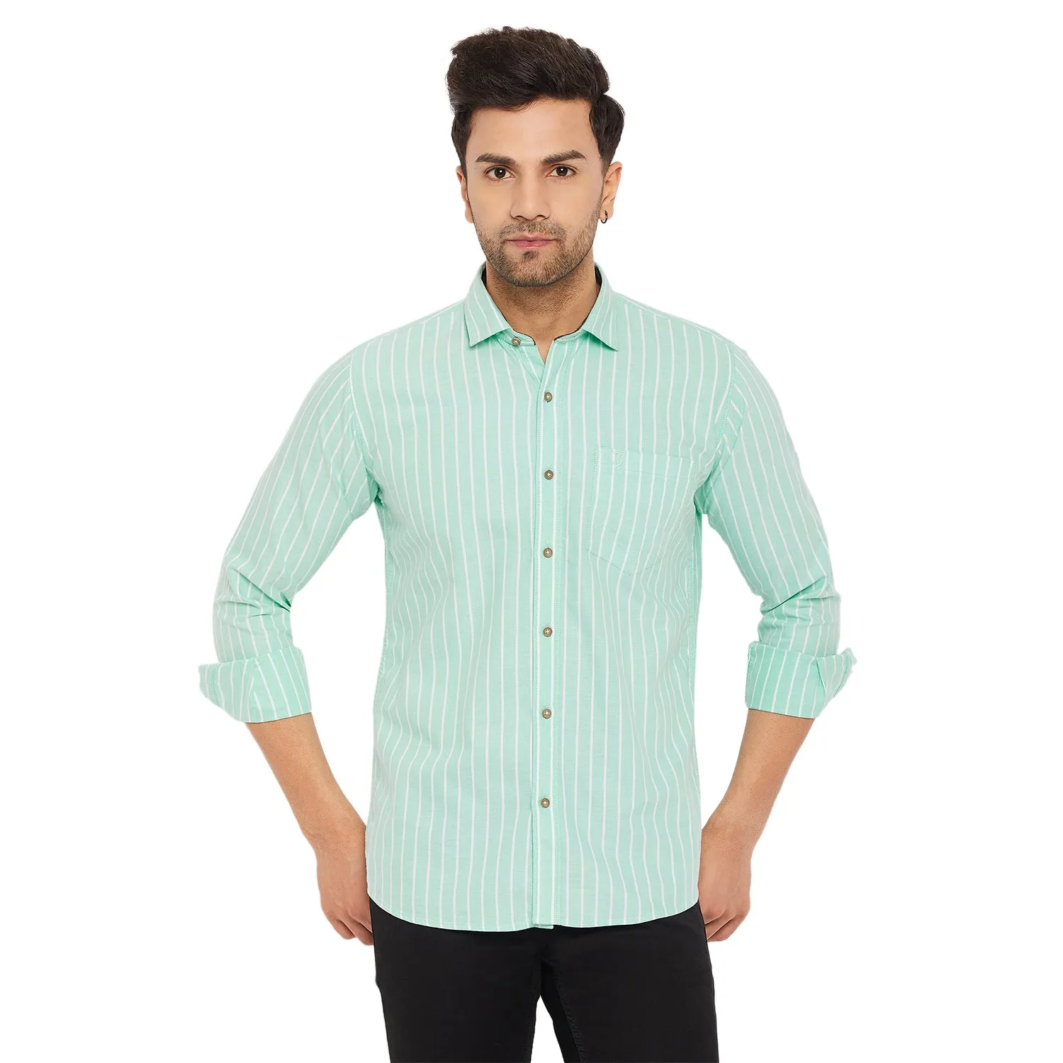 Duke Stardust Men Cotton Full Sleeve Shirt (SDO8STO)