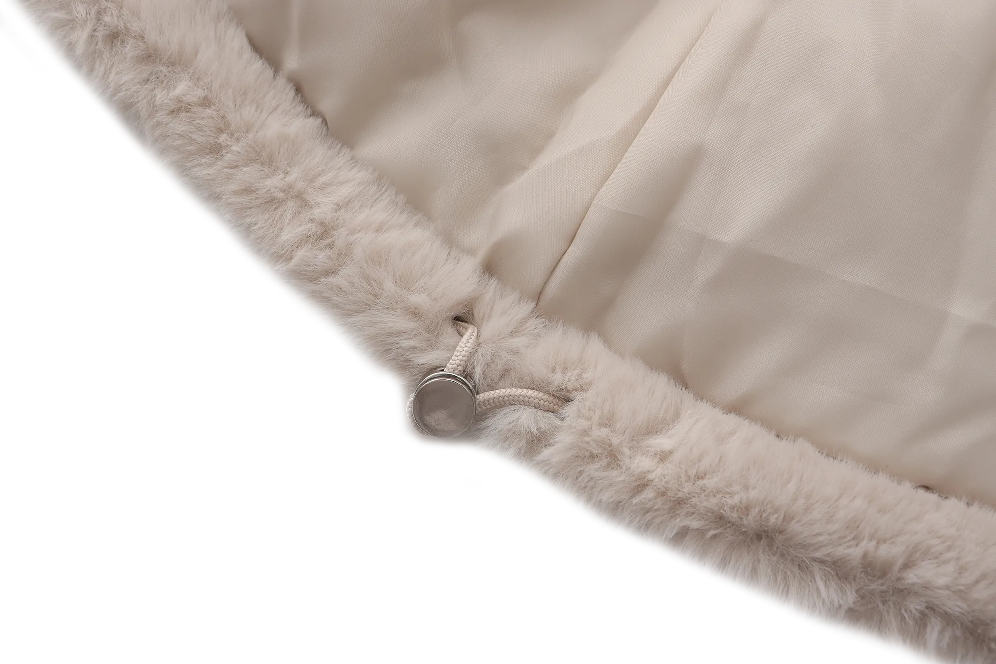 Fluffy Faux Fur Fleece Jacket