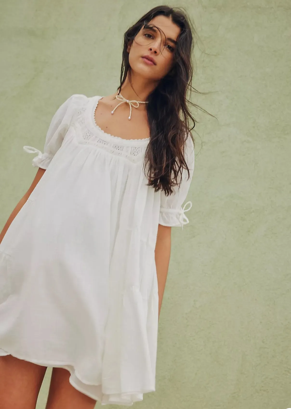 Free People Sandy Shores Babydoll Dress