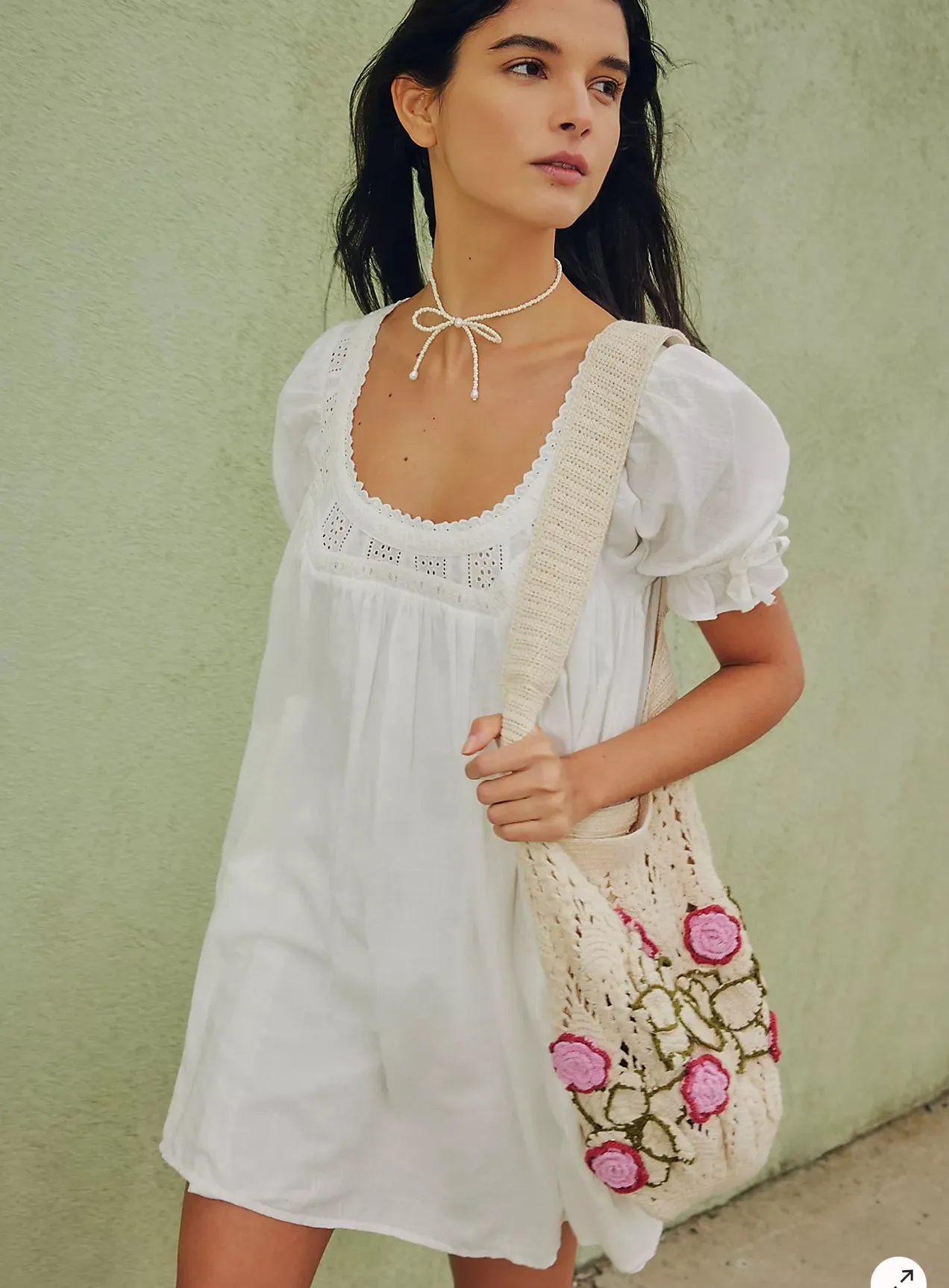Free People Sandy Shores Babydoll Dress