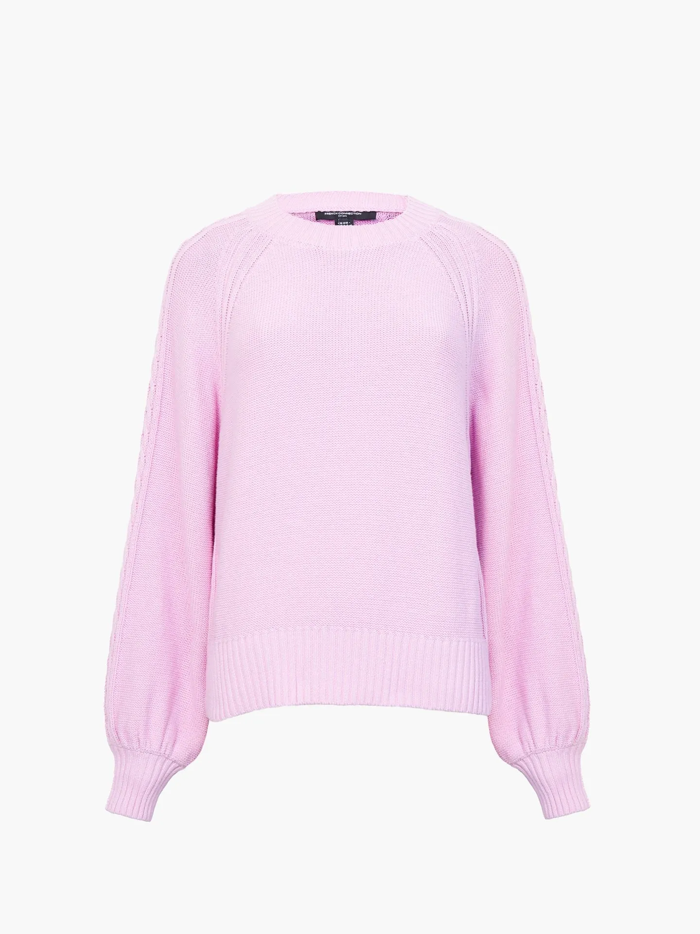 French Connection Lily Cable Sleeve Jumper