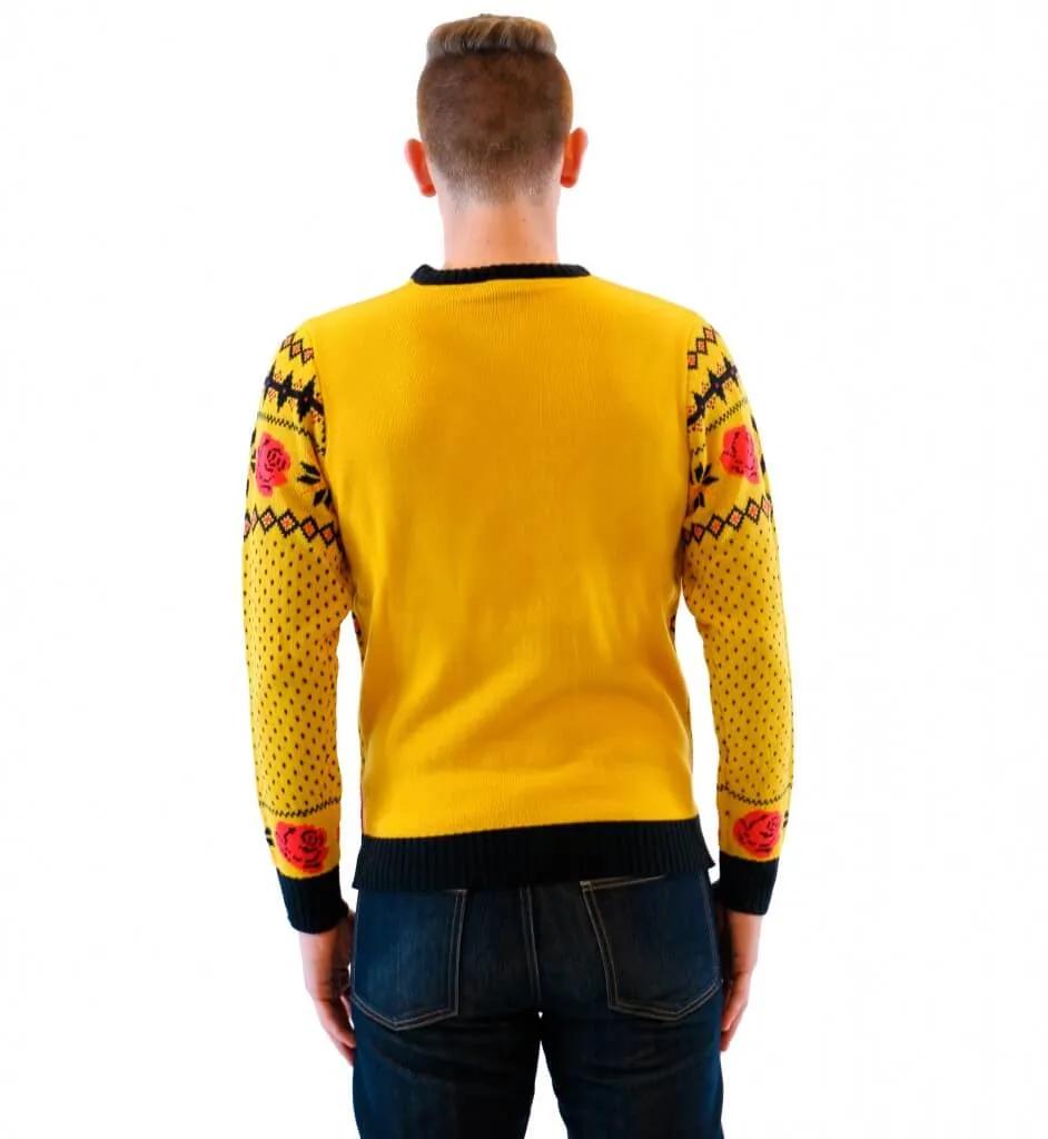 Guns N' Roses Ugly Christmas Sweater JulesRoche Modern Fit