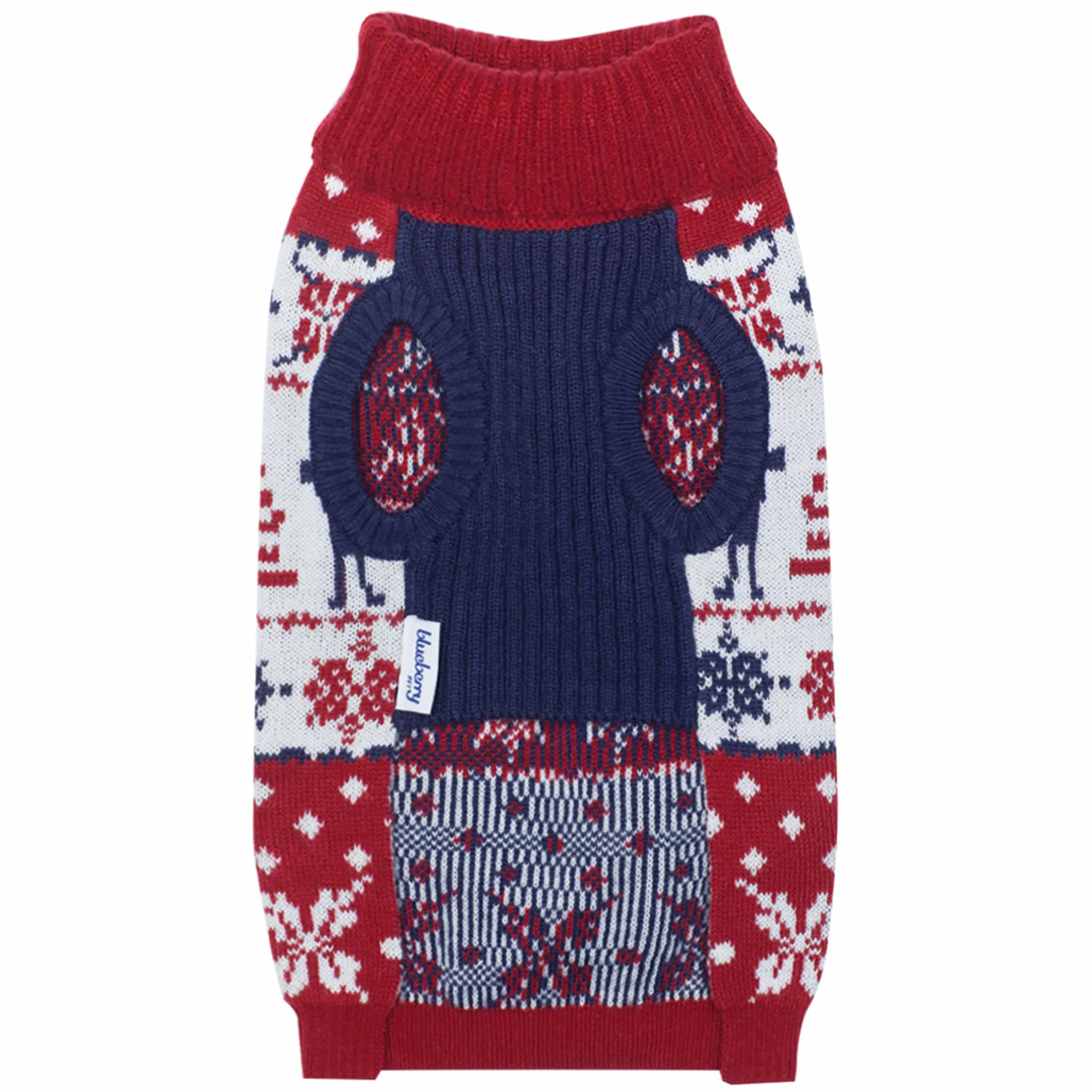 Holiday Family Matching Sweater in Tango Red