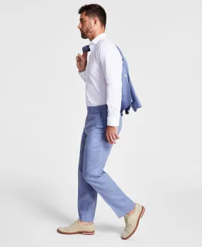 Lauren Ralph Lauren Men's UltraFlex Classic-Fit Linen Pants 31 x 32 Sky Blue