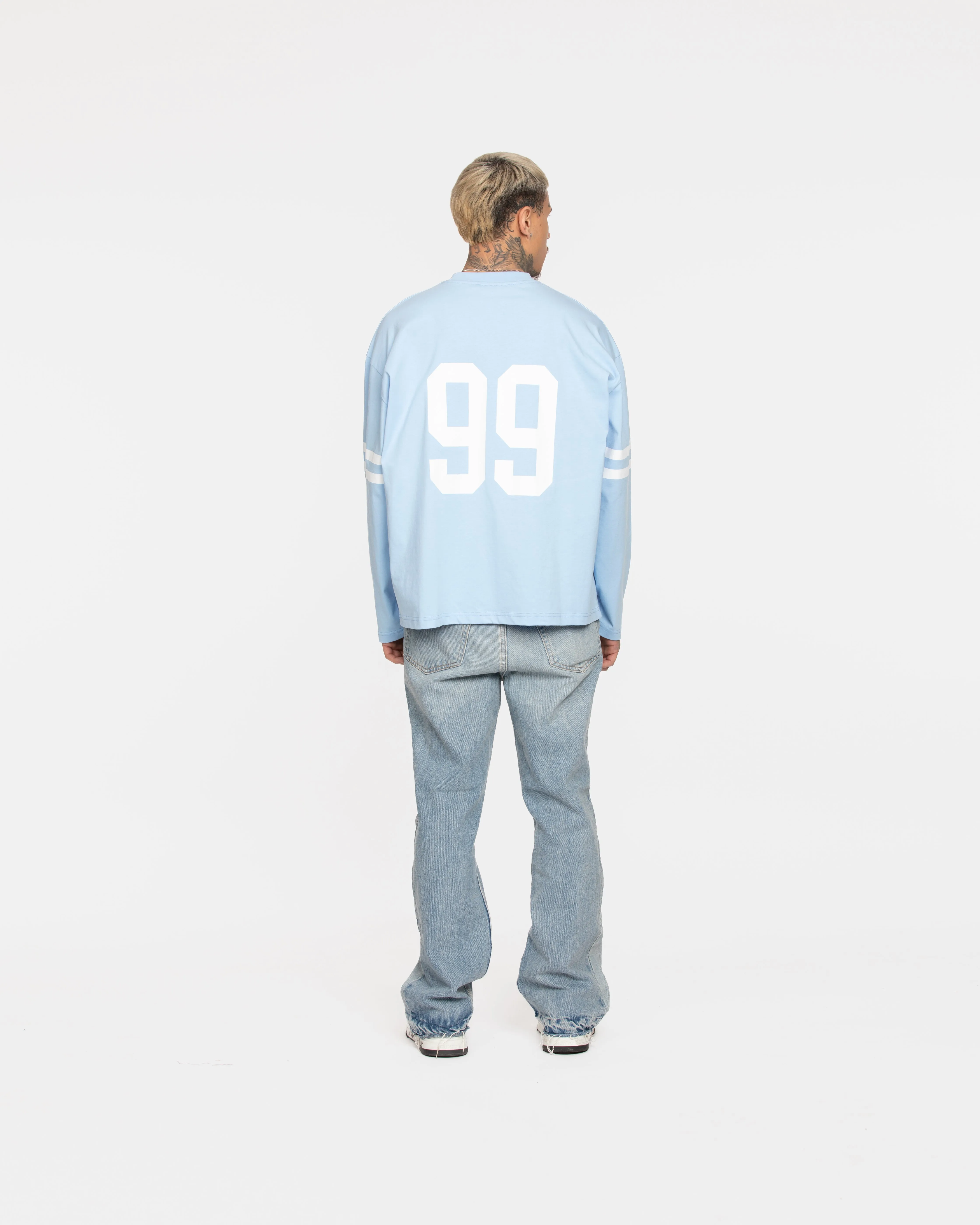 Long Sleeve Stripes Blue