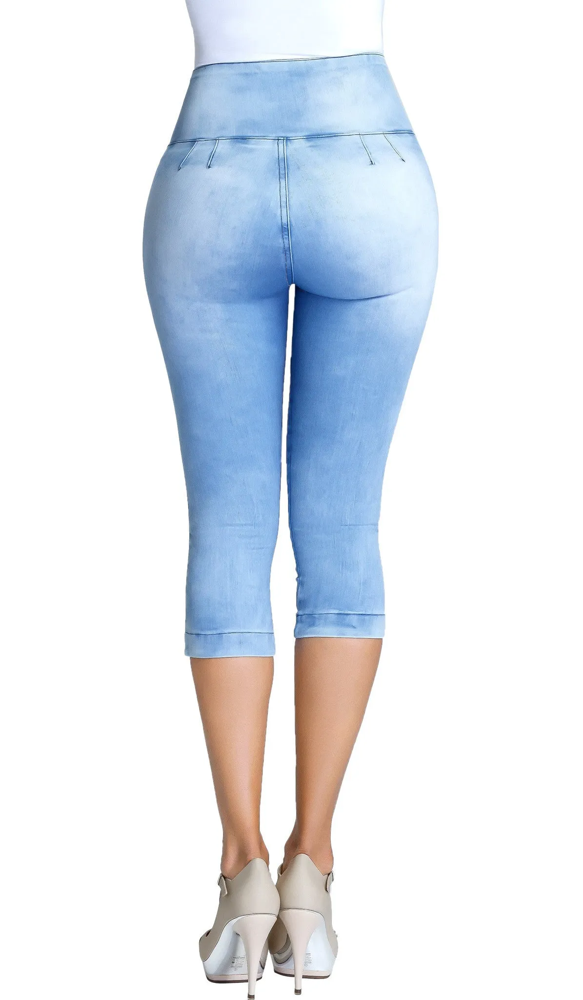 Lowla Jeans Colombianos Levanta Cola con Faja Interna Capri 239257