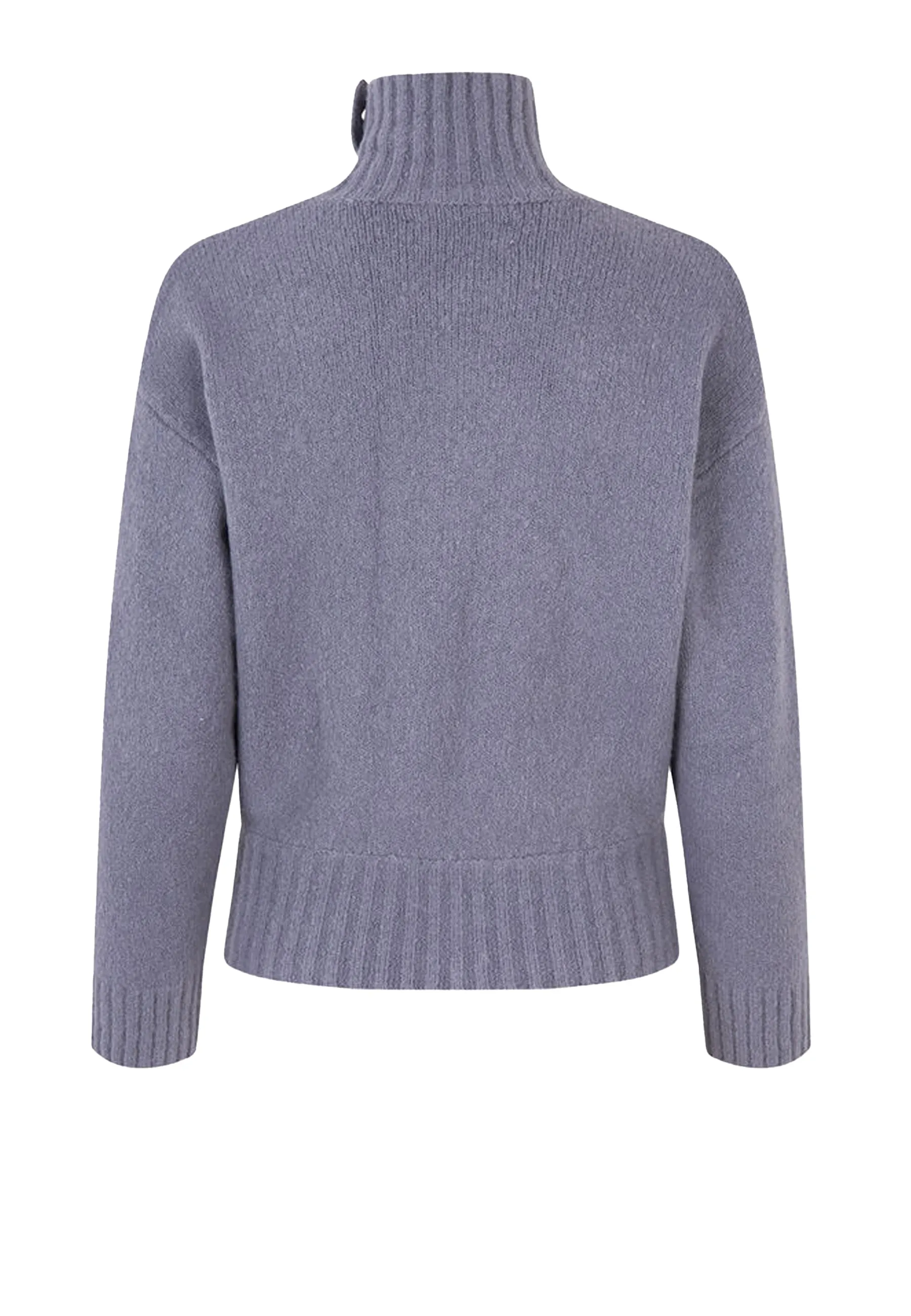 Mandie Rollkragen Pullover | Blue Granite