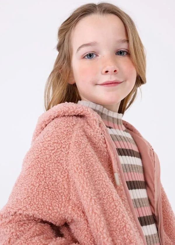 Mayoral Fleece Hooded Jacket