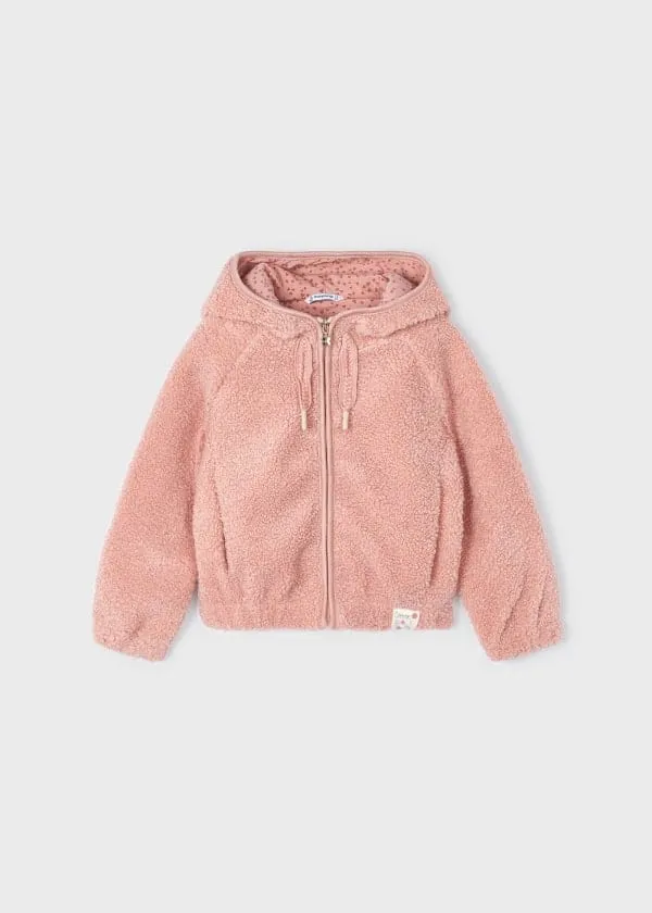 Mayoral Fleece Hooded Jacket