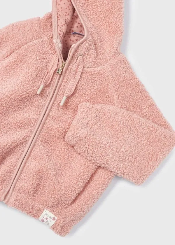 Mayoral Fleece Hooded Jacket