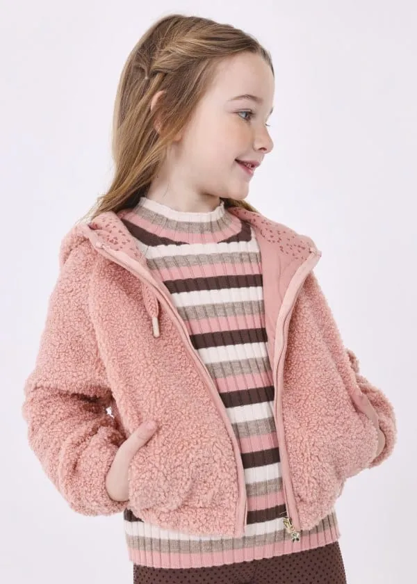 Mayoral Fleece Hooded Jacket