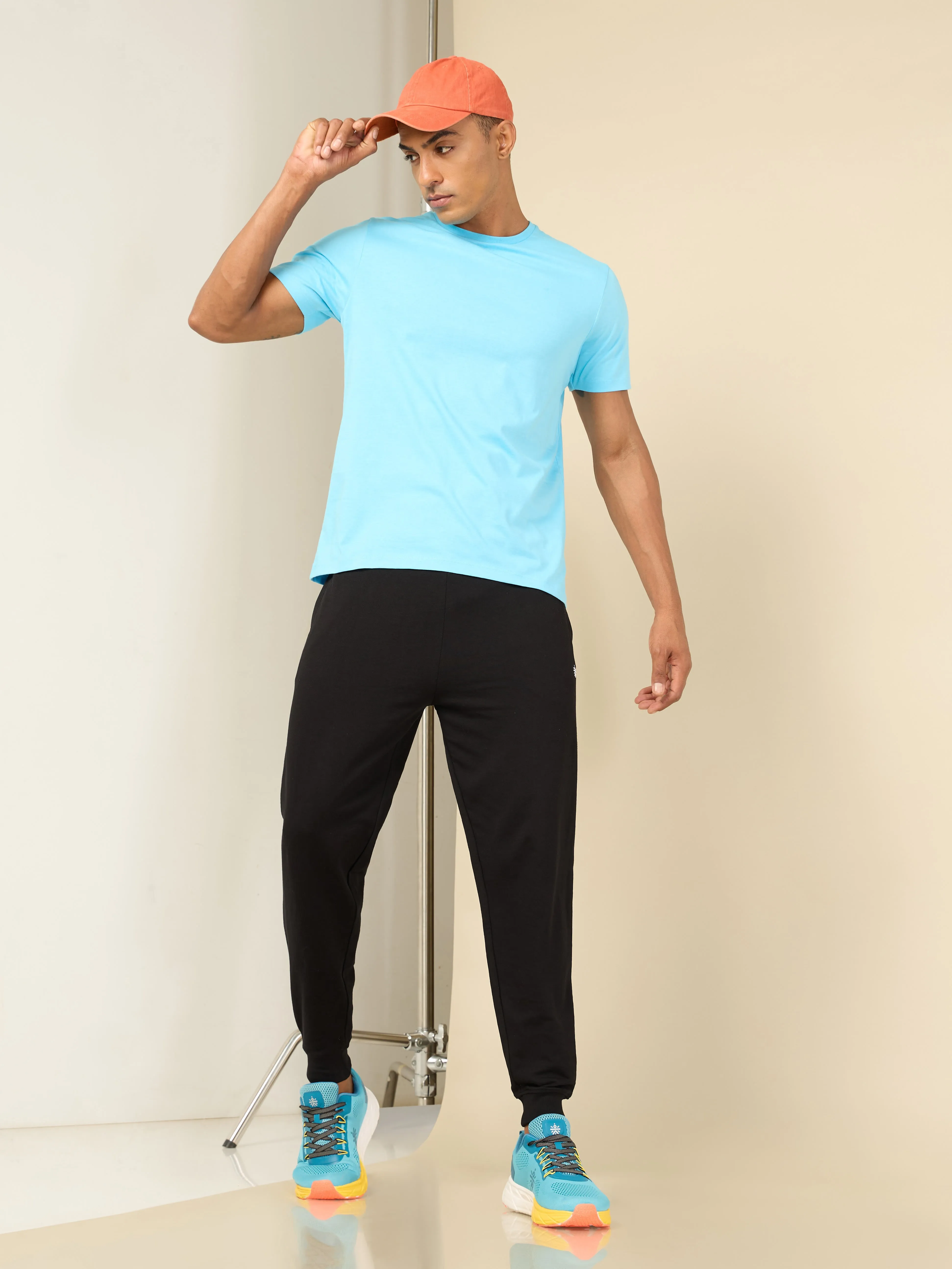 Men Black Cult Leisure Joggers