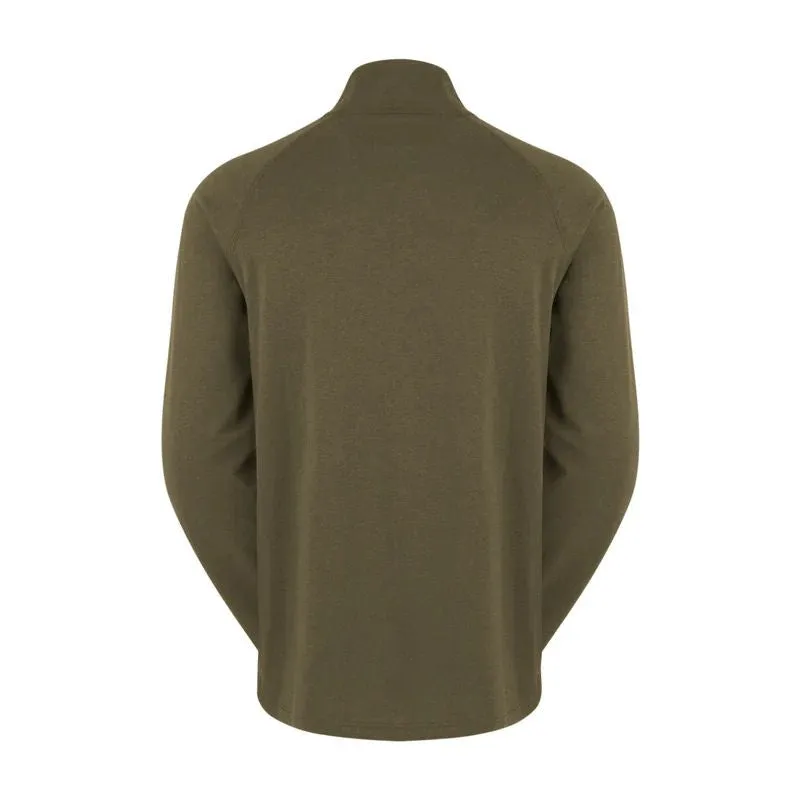 Men's Baseline Pull-on Zip Top In Light Bark